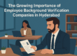 The Growing Importance of Employee Background Verification Companies in Hyderabad
